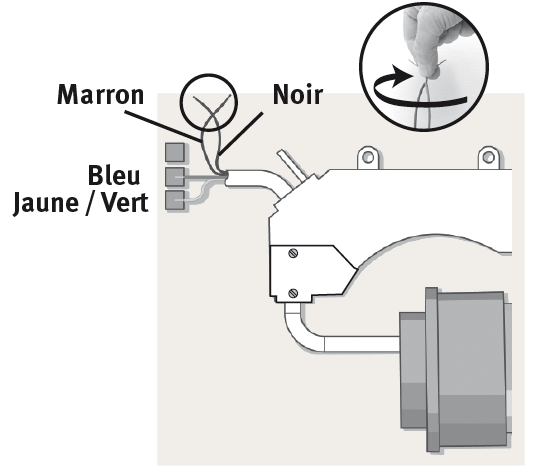 Installation d'une prise commandée - NDEP050 - Profalux pro