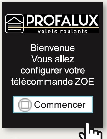 Télécommande PROFALUX-ZOE