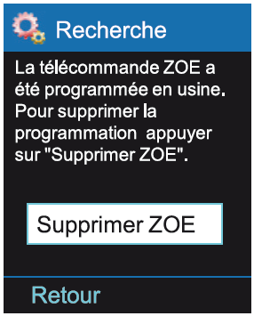 Télécommande PROFALUX-ZOE